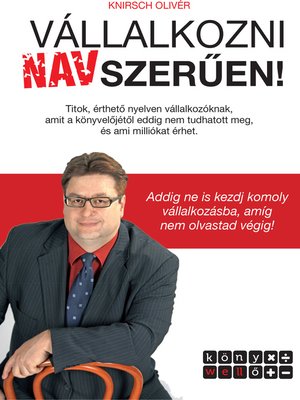 cover image of Vállalkozni NAVszerűen